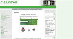 Desktop Screenshot of ca-loewe.de